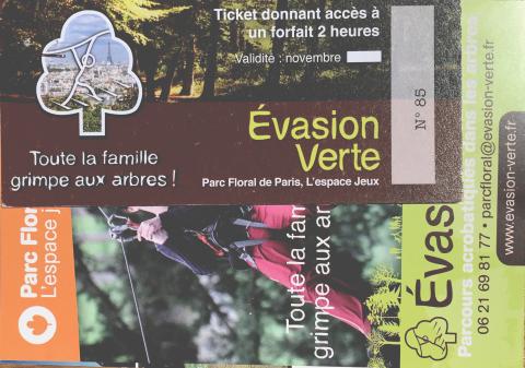 Pass Accrobranche - Evasion verte